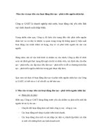 Nhu cầu và mục tiêu của hoạt động đào tạo – phát triển nguồn nhân lực 