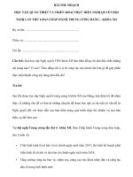 Bài thu hoạch nghị quyết trung ương 6 khóa 12 (11 mẫu)