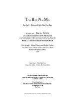 Small steps Từng bước nhỏ Tài liệu dạy trẻ Small Steps 2