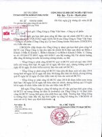 Gia hạn thời gian công bố các Báo cáo tài chính năm 2018 của Tổng công ty Thép Việt Nam  CTCP  VnSteel  Tổng Công ty Thép Việt Nam