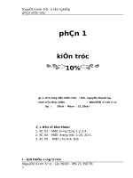 Thuyet minh phan kien truc