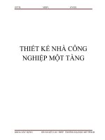 Đồ Án Kết cấu thép ( Đại học mở TP.HCM)