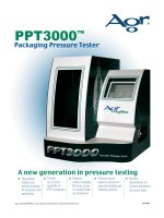 Tài liệu  THIẾT BỊ ĐIỆN CÔNG NGHIỆP  ĐIỆN TỰ ĐỘNG HÓA  ĐO LƯỜNG ĐIỀU KHIỂN PPT3000