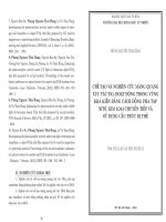 CHẾ TẠO VÀ NGHIÊN CỨU MÀNG QUANG XÚC TÁC TiO2 HOẠT ĐỘNG TRONG VÙNG KHẢ KIẾN BẰNG CÁCH ĐỒNG PHA TẠP NITƠ, KIM LOẠI CHUYỂN TIẾP VÀ SỬ DỤNG CẤU TRÚC DỊ THỂ.