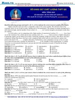 Đề ôn luyện THPT Quốc gia môn tiếng Anh 2018 đề 24 (moon.vn)