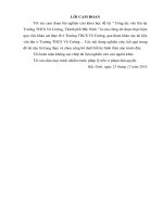 Công tác văn thư tại Trường THCS Võ Cường, Thành phố Bắc Ninh1