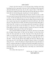 Công tác văn thư tại ủy ban nhân dân xã Nghinh Tường, huyện Võ Nhai, tỉnh Thái Nguyên