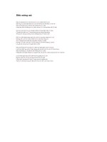 Lời bài hát hợp âm guitar Biển sương mù