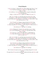 Lời bài hát hợp âm guitar Bí mật không tên