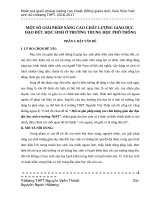 BIEN PHAP NANG CAO CHAT LUONG  GIAO DUC  DAO DUC HOC SINH TRONG NHA TRUONG