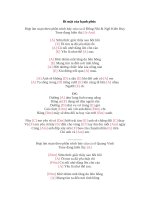 Lời bài hát hợp âm guitar Bí mật của hạnh phúc