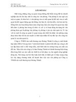 THỰC TRẠNG CÔNG TÁC XÂY DỰNG CHƯƠNG TRÌNH KẾ HOẠCH CỦA VĂN PHÒNG TẠI CÔNG TY TNHH SẢN XUẤT THƯƠNG MẠI HOÀNG THÀNH