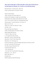 Thực trạng sử dụng dịch vụ khám chữa bệnh và hiệu quả mô hình chăm sóc sức khoẻ người cao tuổi dựa vào y tế tuyến cơ sở tại tỉnh bình dương