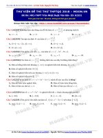 Ôn luyện môn Toán thi THPT Quốc gia đề 14 (moon.vn)