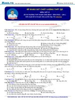 Ôn luyện Vật lý thi THPT Quốc gia đề 55 (moon.vn)