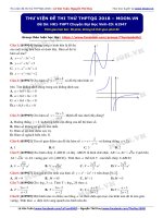 Ôn luyện môn Toán thi THPT Quốc gia đề 20 (moon.vn)