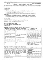 GIÁO án vật lý 10 đầy đủ (cơ bản và tự CHỌN) c2 QUANG GA 10 CB 3 COT 