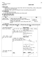 Giáo án vật lý k10  GDTX TIET 39 42 