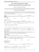 Giải và phân tích một số câu khó trong đề tham khảo môn toán THPT QG 2018 – lê phúc lữ 