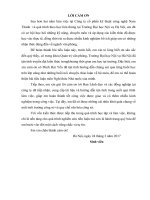 Nghiên cứu để xây dựng quy chế văn hoá công sở tại Công ty cổ phần kỹ thuật công nghệ Nam Thành và giải pháp để triển khai văn bản này trong thực tế