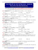 Ôn luyện môn Toán thi THPT Quốc gia đề 47 (moon.vn)