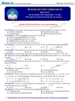 Ôn luyện Vật lý thi THPT Quốc gia đề 52 (moon.vn)