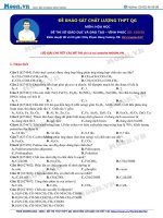 Ôn luyện Hóa học thi THPT Quốc gia đề 4 (moon.vn)