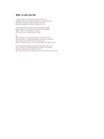 Lời bài hát hợp âm guitar Biển và anh vẫn hát