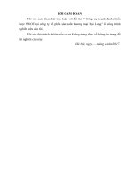 Công cụ hoạch định chiến lược theo ma trận SWOT trong công ty TNHH Dịch vụ ăn uống Ba Sao