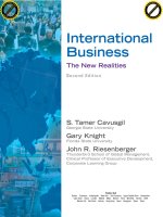 International business the new realities 2e cavusgil knight 1
