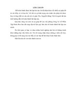 Khảo sát thực trạng công tác tổ chức điều hành hoạt động của văn phòng Công Ty Cổ Phần Tập Đoàn Hoa Sao