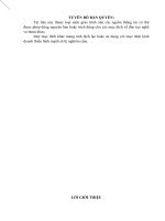 giao trình BD&SC cơ cấu trục khuỷu - thanh truyền và hệ thống phân phối khí