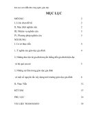 VAI TRÒ của GIÁO dục GIA ĐÌNH TRONG sự HÌNH THÀNH và PHÁT TRIỂN NHÂN CÁCH 