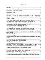 Tình hình triển khai ngiệp vụ bảo hiểm xây dựng lắp đặt tại công ty bảo hiểm ngân hàng đầu tư và phát triển việt nam giai đoạn 2012 – 2016  thực trạng và giải pháp