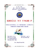 Nâng cao năng lực cạnh tranh của công ty TNHH MTV TMDV phúc thanh 