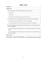 BÀI TẬP HỌC KỲ MÔN QUẢN LÝ TÀI SẢN TRÍ TUỆ TRONG DOANH NGHIỆP