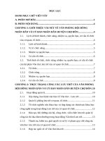 THỰC TRẠNG CÔNG TÁC LƯU TRỮ CỦA VĂN PHÒNG HỘI ĐỒNG NHÂN DÂN VÀ UỶ BAN NHÂN DÂN HUYỆN CHỢ ĐỒN