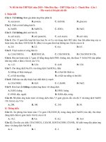 74. Đề thi thử THPTQG năm 2018 - Môn Hóa Học - THPT Hậu Lộc 2 - Thanh Hóa - Lần 1 - File word có lời giải chi tiết