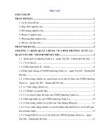 Thực trạng công tác cải cách thủ tục hành chính theo cơ chế một cửa tại UBND phường Xuân La – quận Tây Hồ - Thành phố Hà Nội