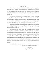 Thực trạng công tác đào tạo, bồi dưỡng cán bộ, công chức thuộc UBND quận Tây Hồ - Hà Nội