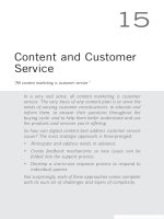 Content marketing think like a publisher chapter 15 content and customer service 