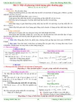 Giáo án Đại số 11 chương 1 bài 3: Một số phương trình lượng giác thường gặp