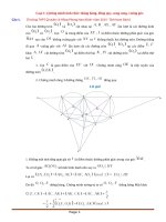 Chuyên đề hình học phẳng bồi dưỡng học sinh giỏi toán
