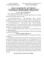 BÁO cáo KINH tế   kỹ THUẬT, THUYẾT MINH dự TOÁN CÔNG TRÌNH cầu PHAI kẹm THUỘC THÔN nà HUỐNG,XÃ yên THƯỢNG   HUYỆN CHỢ đồn   TỈNH bắc kạn 