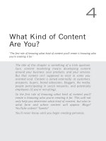 Content marketing think like a publisher chapter 4 what kind of content are you 
