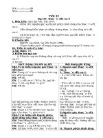 Giáo án Công nghệ 7 kì 2