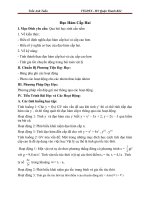 Giáo án Giải tích 11 chương 5 bài 5: Đạo hàm cấp hai