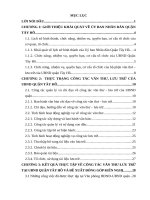 THỰC TRẠNG CÔNG TÁC VĂN THƯ, LƯU TRỮ CỦA UBND QUẬN TÂY HỒ