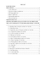 THỰC TRẠNG CÔNG TÁC XÁC ĐỊNH VỊ TRÍ VIỆC LÀM TẠI VIỆN KHOA HỌC ĐO ĐẠC VÀ BẢN ĐỒ