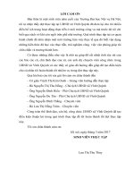 Thực trạng và giải pháp nâng cao chất lượng công tác Văn thư Lưu trữ ở UBND xã Vĩnh Quỳnh, Thanh Trì, Hà Nội